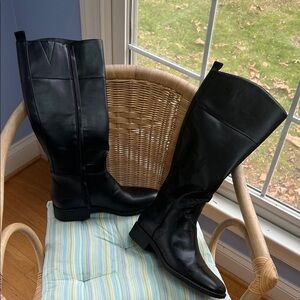 Unisa Black Over the Knee Boots